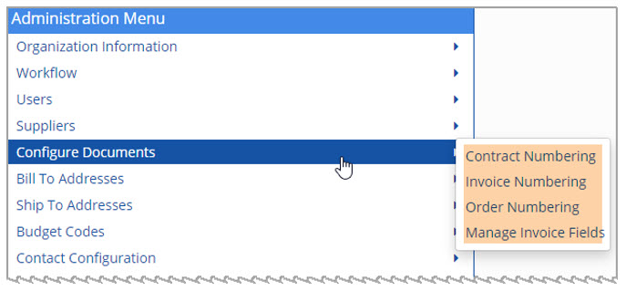 Assigned Privileges within Configure Documents